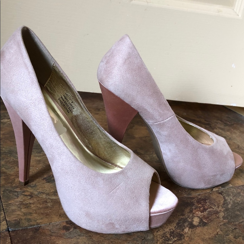 Buff Platform Heels - image 4